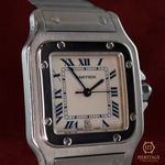 Cartier Santos Galbée 1564 (Unknown (random serial)) - 29 mm Steel case (3/8)