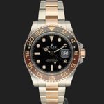 Rolex GMT-Master II 126711CHNR (2021) - Zwart wijzerplaat 40mm Goud/Staal (3/8)