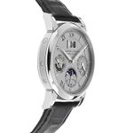 A. Lange & Söhne Langematik Perpetual 310.025 (Unknown (random serial)) - Silver dial 39 mm Platinum case (4/8)
