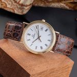 Omega Vintage 196.7500 (1989) - 33mm Geelgoud (2/8)