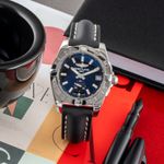 Breitling Galactic A41315A71C1X1 (Onbekend (willekeurig serienummer)) - Blauw wijzerplaat 41mm Staal (1/8)