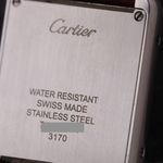 Cartier Tank Solo WSTA0030 (Unknown (random serial)) - White dial 31 mm Steel case (3/6)