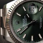 Rolex Datejust 41 126334 (2023) - Green dial 41 mm Steel case (3/8)