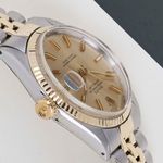 Rolex Datejust 1601 (1971) - Champagne dial 36 mm Gold/Steel case (7/7)