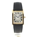 Cartier Tank Solo W5200004 (2018) - Silver dial 35 mm Yellow Gold case (1/7)