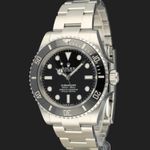 Rolex Submariner No Date 124060 (2021) - Zwart wijzerplaat 41mm Staal (1/8)