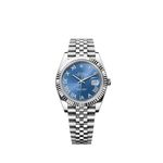 Rolex Datejust 41 126334 (2025) - Blue dial 41 mm Steel case (3/5)