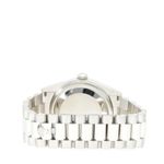 Rolex Day-Date 36 118206 (2010) - Blauw wijzerplaat 36mm Platina (6/8)