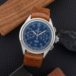 Breitling Duograph AB1510171C1P1 (Unknown (random serial)) - Blue dial 42 mm Steel case (1/8)