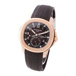 Patek Philippe Aquanaut 5164R-001 (2023) - Bruin wijzerplaat 41mm Roségoud (2/5)