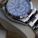 Rolex Sky-Dweller 326934 (2020) - Wit wijzerplaat 42mm Staal (6/8)