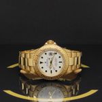 Rolex Yacht-Master 40 16628 (1991) - White dial 40 mm Yellow Gold case (4/7)
