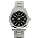 Rolex Oyster Perpetual 31 177200 (2011) - Black dial 31 mm Steel case (1/6)