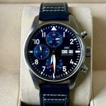 IWC Pilot Chronograph IW388101 (2021) - Blue dial 41 mm Steel case (2/7)