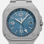 Bell & Ross BR 05 BR05G-PB-ST/SST (2025) - Blue dial 42 mm Steel case (1/1)