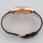 Rolex Cellini Time 50505 (2017) - Black dial 39 mm Rose Gold case (5/8)