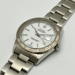 Rolex Datejust Turn-O-Graph 16264 (2007) - Wit wijzerplaat 36mm Staal (5/10)