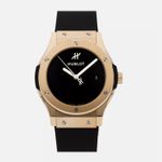 Hublot Classic Fusion 591.VX.1230.RX.MDM (2025) - Black dial 29 mm Yellow Gold case (1/1)