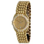 Chopard Gstaad 33/2916-11 (1998) - Champagne dial 32 mm Yellow Gold case (1/6)