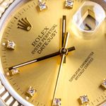 Rolex Datejust 36 16233 (1993) - Champagne dial 36 mm Gold/Steel case (2/8)