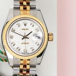 Rolex Lady-Datejust 179173 (2005) - Silver dial 26 mm Gold/Steel case (4/7)