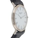 Patek Philippe Golden Ellipse 5738/1R-001 (1995) - Black dial 35 mm Rose Gold case (7/8)