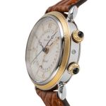 Maurice Lacroix Masterpiece 63511 (Onbekend (willekeurig serienummer)) - Wit wijzerplaat 36mm Goud/Staal (6/8)