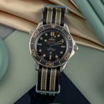 Omega Seamaster Diver 300 M 210.92.42.20.01.001 (Onbekend (willekeurig serienummer)) - Bruin wijzerplaat 42mm Titanium (1/8)