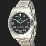 Rolex Air-King 116900 (2017) - Black dial 40 mm Steel case (1/8)