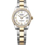 Rolex Datejust 31 278383RBR (2025) - Wit wijzerplaat 31mm Staal (1/1)