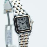 Cartier Panthère W2PN0006 (2021) - White dial 30 mm Gold/Steel case (5/8)