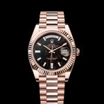 Rolex Day-Date 40 228235 (2023) - Brown dial 40 mm Rose Gold case (1/1)