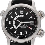 Jaeger-LeCoultre Master Compressor 146.8.97 (2010) - Zwart wijzerplaat 41mm Staal (1/3)