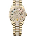 Rolex Day-Date 36 128348RBR (2025) - Diamant wijzerplaat 36mm Geelgoud (1/1)