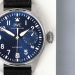 IWC Big Pilot IW501002 (2021) - Blauw wijzerplaat 46mm Staal (5/8)