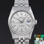 Rolex Datejust 36 16234 (1988) - Silver dial 36 mm Steel case (1/4)