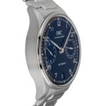 IWC Portuguese Automatic IW501704 (2024) - Blue dial 42 mm Steel case (7/8)