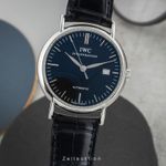 IWC Portofino Automatic IW356308 (Onbekend (willekeurig serienummer)) - Zwart wijzerplaat 39mm Staal (1/8)