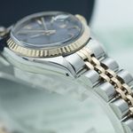 Rolex Lady-Datejust 69173 (1979) - Blue dial 26 mm Gold/Steel case (7/8)