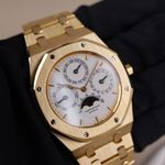 Audemars Piguet Jules Audemars 25919BC.OO.D002CR.02 (1993) - Black dial 39 mm White Gold case (1/8)