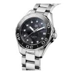 TAG Heuer Aquaracer Lady WAY131M.BA0748 (2024) - Zwart wijzerplaat 35mm Staal (4/6)