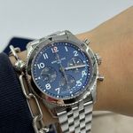 Breitling Classic AVI A233801A1C1A1 (2023) - Blauw wijzerplaat 42mm Staal (8/8)