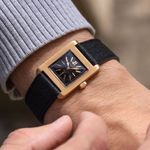 Patek Philippe Golden Ellipse 5738/1R-001 (Unknown (random serial)) - Black dial 35 mm Rose Gold case (8/8)