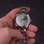 Rolex Oyster Perpetual 39 114300 (Unknown (random serial)) - Grey dial 39 mm Steel case (3/8)