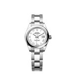 Rolex Lady-Datejust 279160 (2025) - Wit wijzerplaat 28mm Staal (1/1)