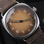 Panerai Radiomir PAM00931 (2020) - Bruin wijzerplaat 47mm Staal (3/8)