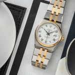 Rolex Datejust Oysterquartz 17013 (1985) - 36mm Goud/Staal (1/8)