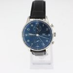 IWC Portuguese Chronograph IW371606 (2024) - Blue dial 41 mm Steel case (1/4)