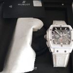 Hublot Spirit of Big Bang 601.HX.0173.LR (2016) - Transparent dial 45 mm Ceramic case (6/7)