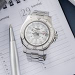 Breitling Superocean II 36 A17312D2/A775 (Unknown (random serial)) - White dial 36 mm Steel case (1/8)